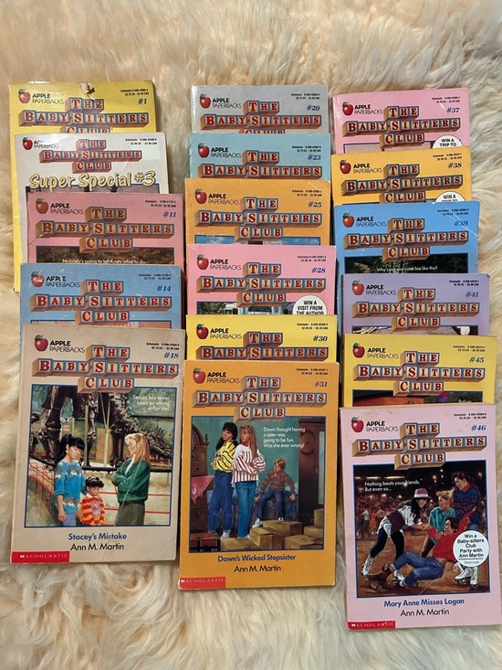 Scholastic Other - The Baby-Sitters Club Paperback Book Lot of 17 Vintage